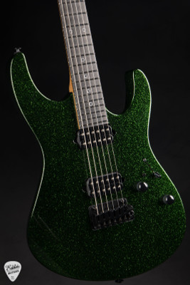 Suhr Modern Roasted Electric Guitar in Green Sparkle