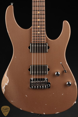 2024 - Suhr Eddie's Guitars Exclusive Modern Antique Roasted - Firemist Gold