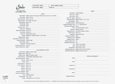 Suhr Mateus Asato Signature Classic T Electric Guitar in MA White