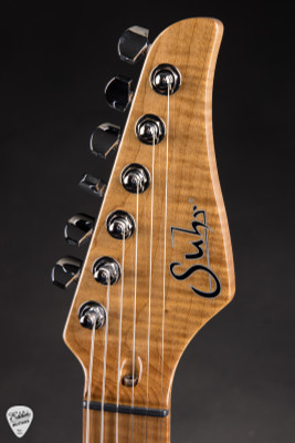 Suhr Modern Quilt Roasted Electric Guitar in Copperhead Burst