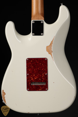 Suhr Eddie's Guitars Exclusive Classic S Antique Roasted - Olympic White