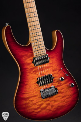 Suhr Modern Quilt Roasted Electric Guitar in Inferno Burst