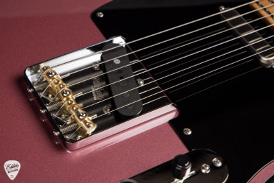 Suhr Eddie's Guitars Exclusive Roasted Classic T Electric Guitar in Burgundy Mist