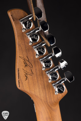 Paul Reed Smith Eddie’s Guitars Wood Library Special Semi-Hollow Figured Maple Neck Electric Guitar in Blood Orange Smokeburst