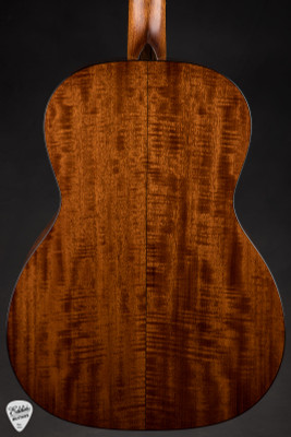 Bourgeois OMS deep body hog top acoustic guitar with figured mahogany