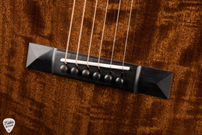 Bourgeois OMS deep body hog top acoustic guitar with figured mahogany