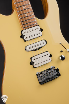 Suhr Modern Roasted Electric Guitar in Vintage Yellow