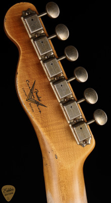 2024 - Fender Custom Shop LTD 1965 Telecaster Custom Heavy Relic - Aged Ocean Turquoise over 3-Color Sunburst