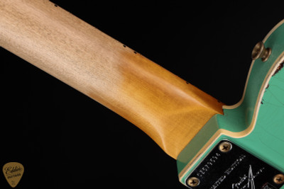 2024 - Fender Custom Shop LTD 1965 Telecaster Custom Heavy Relic - Aged Ocean Turquoise over 3-Color Sunburst