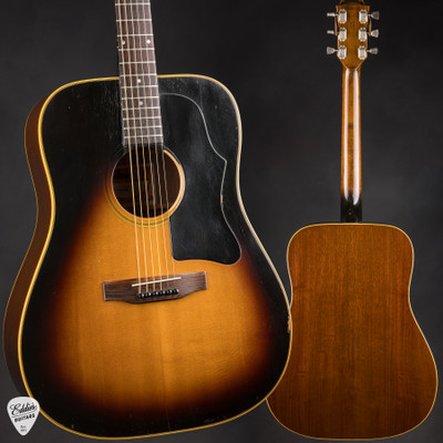 1978 - Gibson J-45 Deluxe Tobacco Sunburst - Eddie's Guitars