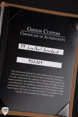 Gibson Custom Shop Les Paul Standard 1959 Reissue Electric guitar in Green Lemon Fade