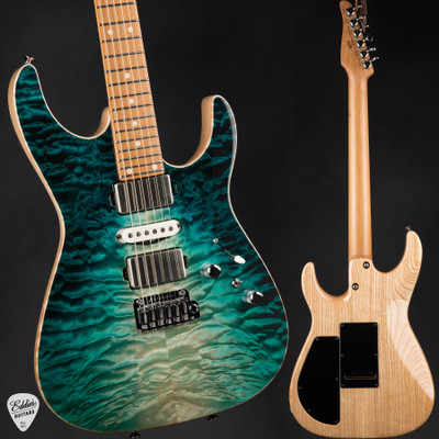 Sale Pending - Tom Anderson Angel - Teal Wake Surf - Eddie's Guitars