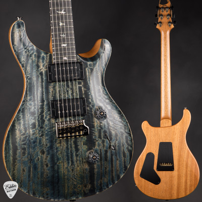 Paul Reed Smith 40th Anniversary Custom 24 Satin Limited Edition Electric Guitar in Faded Whale Blue
