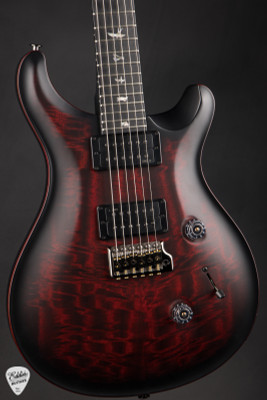 Paul Reed Smith 40th Anniversary Custom 24 Satin Limited Edition Electric Guitar in Fire Smokeburst