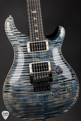 Paul Reed Smith Custom 24 Floyd Electric Guitar in Faded Whale Blue