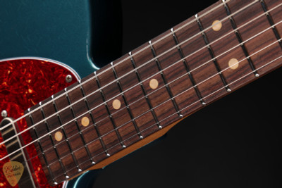 2024 - Suhr Eddie's Guitars Exclusive Roasted Classic T Antique - Ocean Turquoise Metallic