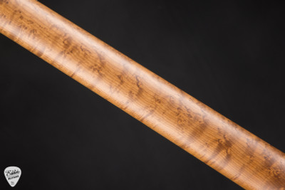 Suhr Modern T – Waterfall Burl Maple & Roasted Swamp Ash Electric Guitar in Trans Charcoal