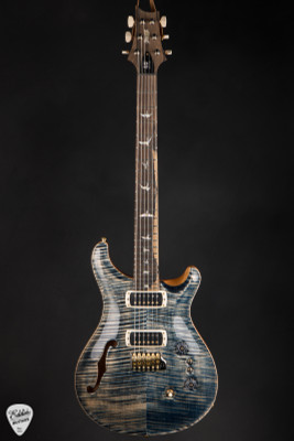 Paul Reed Smith 40th Anniversary Custom 24-08 Semi-Hollow Limited Edition Electric Guitar in Faded Whale Blue