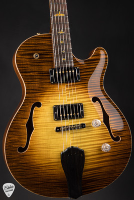 Paul Reed Smith Private Stock #11874 Singlecut Archtop I Brazilian Electric Guitar in Sandstorm Glow
