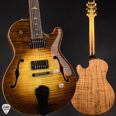 Paul Reed Smith Private Stock #11874 Singlecut Archtop I Brazilian Electric Guitar in Sandstorm Glow