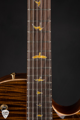 Paul Reed Smith Private Stock #11874 Singlecut Archtop I Brazilian Electric Guitar in Sandstorm Glow