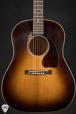 Gibson Murphy Lab 1942 Banner J-45 Heavy Aged Acoustic Guitar in Vintage Sunburst