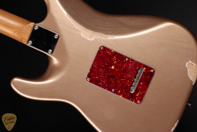 2024 - Suhr Eddie's Guitars Exclusive Classic S Antique Roasted - Firemist Gold