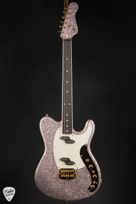 G&L Custom Shop Espada Electric Guitar in Champagne Flake