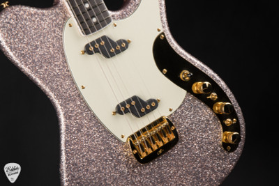 G&L Custom Shop Espada Electric Guitar in Champagne Flake
