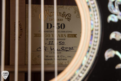 Martin D-50 CFM IV 50th Anniversary #22/50 Acoustic Guitar