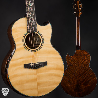2022 – Kevin Ryan Signature Series Paradiso Grand Concert – Dragonfly Engelmann Spruce & Brazilian Rosewood Acoustic Guitar