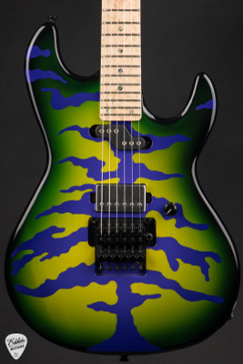 G&L Custom Shop Rampage Electric Guitar in Acid Tiger