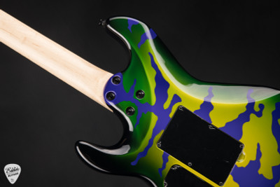 G&L Custom Shop Rampage Electric Guitar in Acid Tiger