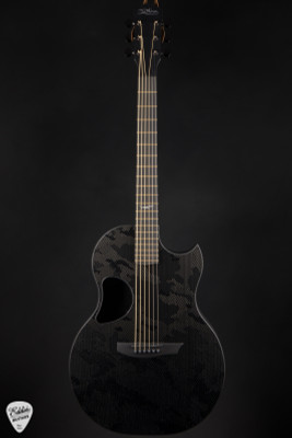 McPherson Carbon Sable Camo Gold EVO Acoustic Guitar with Black Hardware