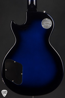 Gibson Custom Shop ’57 Les Paul Special Single-Cut Reissue Gloss Electric Guitar in Fast Black Blue Burst w/Stinger 8.3 #74358