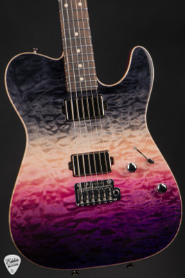 Tom Anderson Top T - Cosmic Purple Double Wipeout - Eddie's Guitars