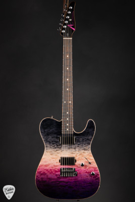 Tom Anderson Top T - Cosmic Purple Double Wipeout - Eddie's Guitars