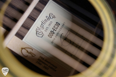 Martin 000-EC 30th Anniversary Eric Clapton – Spruce & Indian Rosewood Acoustic Guitar #394