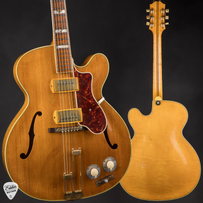 Epiphone エレキギター ナチュラル 1949 - Epiphone Zephyr DeLuxe Regent - Natural - Eddie's Guitars