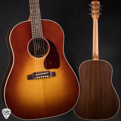 Gibson J-45 Studio Rosewood Gloss Top/Satin Back Acoustic Guitar in Rosewood Burst 4.14 #21675045