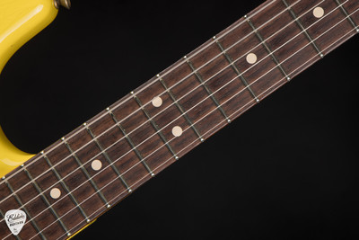 2022 – Fender Custom Shop 1963 Stratocaster Journeyman Electric Guitar in Graffiti Yellow