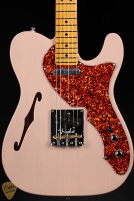 Sale Pending - 2023 - Fender Limited Edition American Professional II Telecaster Thinline - Transparent Shell Pink
