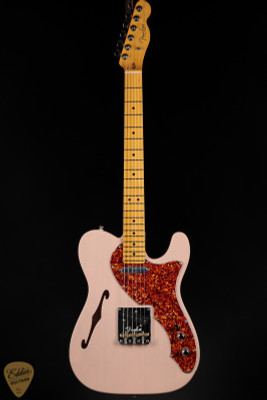 2023 - Fender Limited Edition American Professional II Telecaster Thinline - Transparent Shell Pink