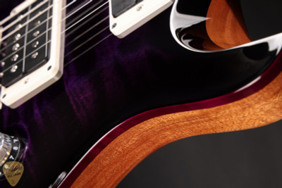 Paul Reed Smith Custom 24 - Dark Violet Smokewrap Burst/Natural Back