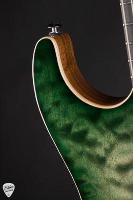 Suhr Standard Roasted - Faded Trans Green Burst