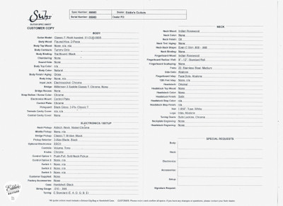 Suhr Classic T Figured Koa