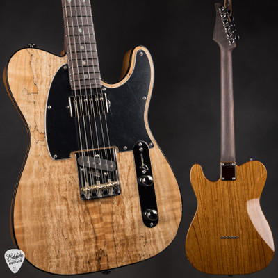 Suhr Classic T Roasted Swamp Ash/Spalted Maple - Natural - Eddie's