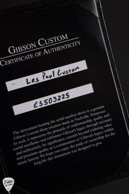 Gibson Custom Shop Made 2 Measure Les Paul Custom Figured Purple Widow 11.0 #CS503225