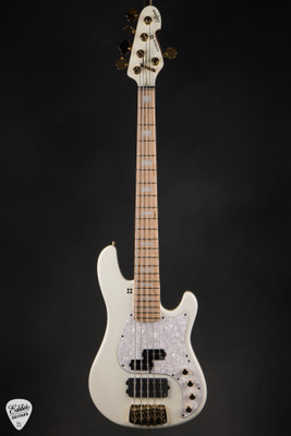Sale Pending - Sandberg California VM 5-String High Gloss - Virgin White