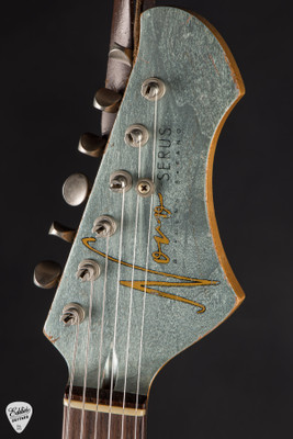 2017 – Novo Serus J Electric Guitar in Ice Blue Metallic over ’64 3 Tone Burst